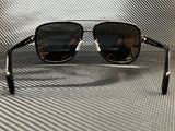 Gucci Men Black Aviator 58mm Sunglasses