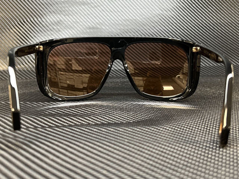 Gucci Men Black Red Pilot Sunglasses