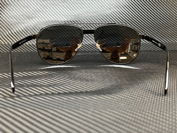 Versace Men's Black Aviator Sunglasses