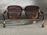 Gucci Women's Havana Square 59mm Sunglasses