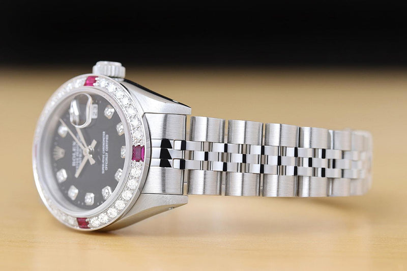 Rolex Women's Ruby 18k White Watch