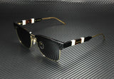 Gucci Men Black 56mm Sunglasses