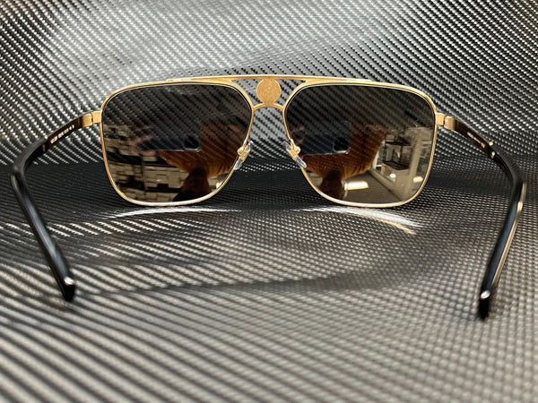 Versace Men's Pale Gold 61mm Sunglasses