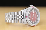 Rolex Men's 36mm Red Diamond Ruby Watch
