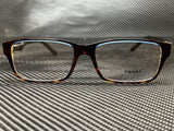 Prada Men's Blue Rectangular Eyeglasses