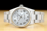 Rolex Men's Roman Numeral 18kt Watch