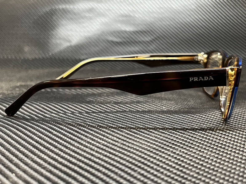 Prada Men's Blue Rectangular Eyeglasses