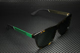 Gucci Men Havana Green Sunglasses