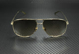 Gucci Men Gold Brown Sunglasses