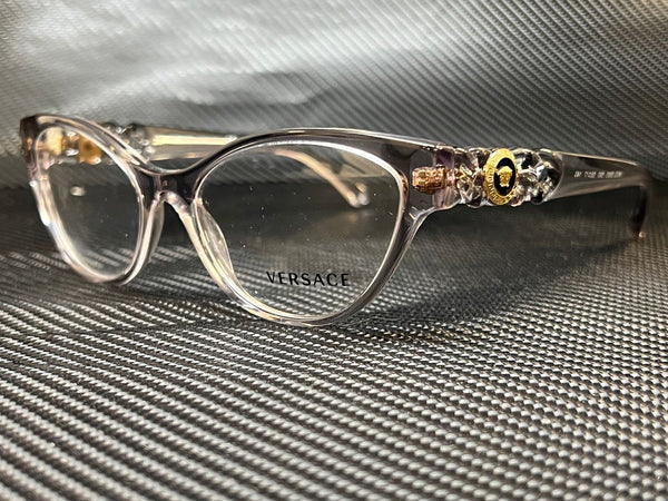 Versace Women's Transparent Eyeglasses