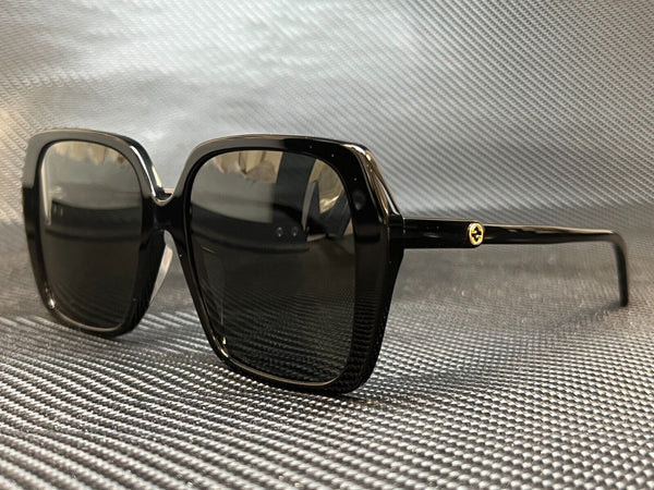 Gucci Women's Black 56mm Sunglasses