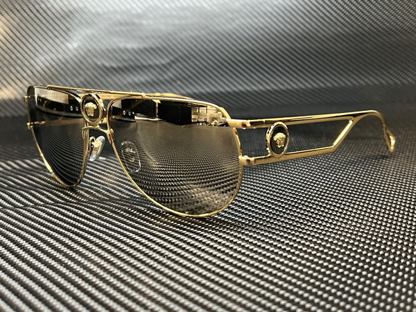 Versace Men's Pale Pilot Sunglasses