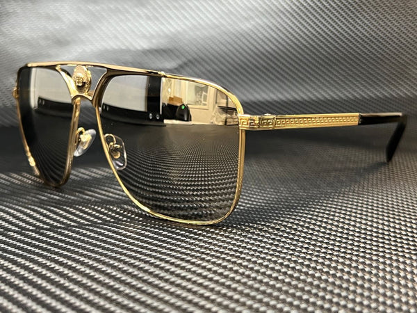 Versace Men's Pale Gold 61mm Sunglasses