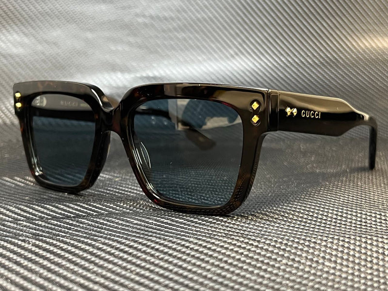 Gucci Men Havana 54mm Sunglasses
