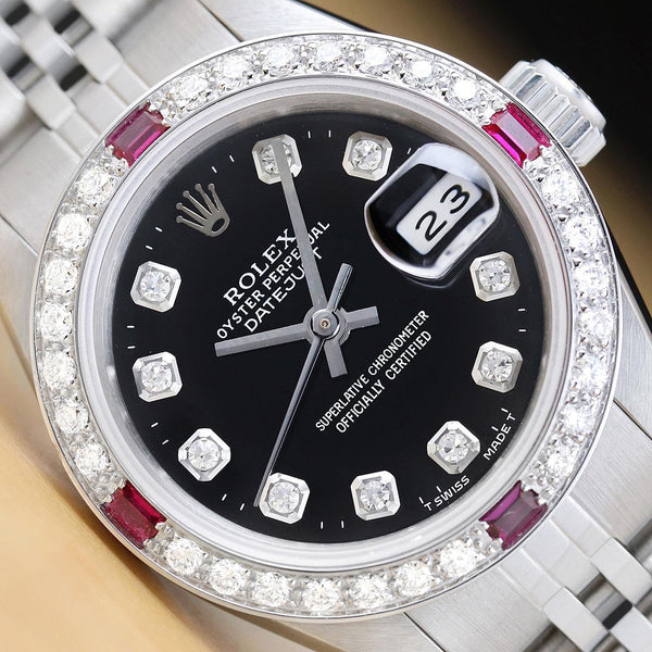 Rolex Women's Ruby 18k White Watch
