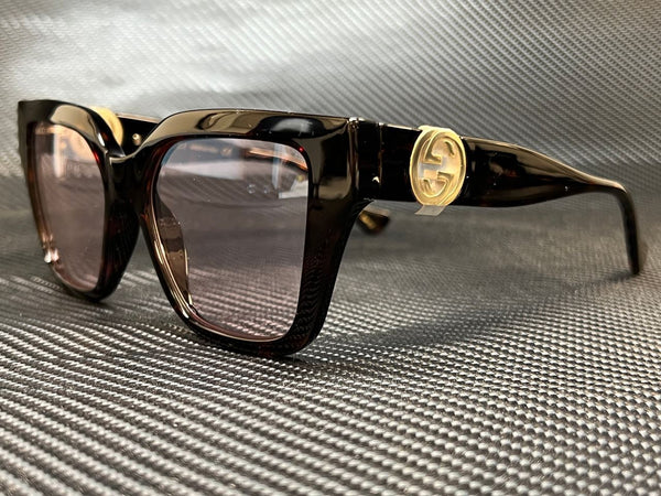 Gucci Women's Havana Cat Eye Sunglasses