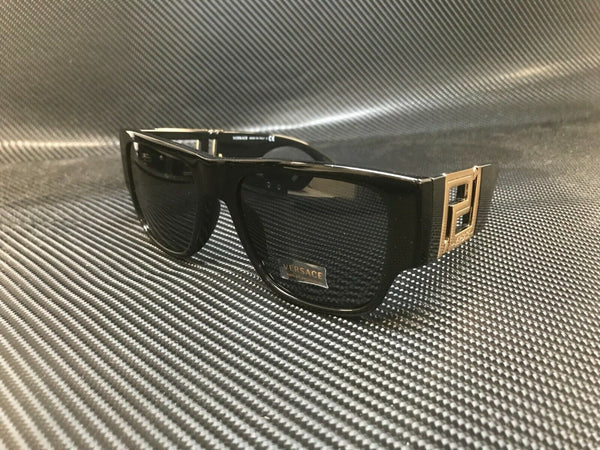 Versace Men's Black Square Sunglasses