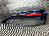 Prada Men's Blue Pillow Sunglasses